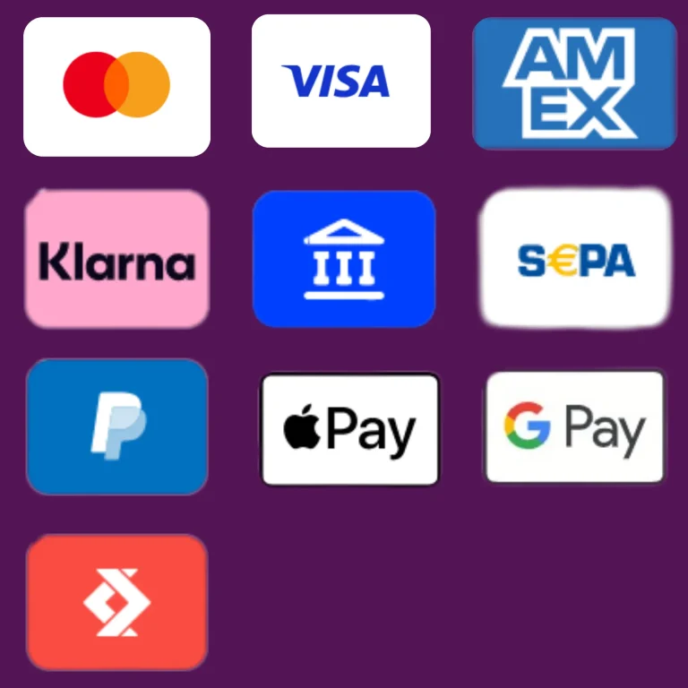 SHINDOD – Übersicht der verfügbaren Zahlungsmethoden Zahlungsmethoden bei SHINDOD: Mastercard, Visa, American Express, Klarna, PayPal, Apple Pay, Google Pay, SEPA, Banküberweisung und Satispay